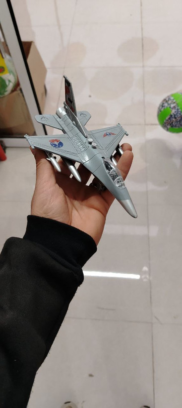 ماکت هواپیما F16 فلزی
