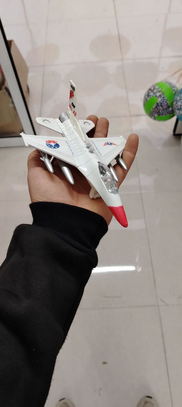 ماکت هواپیما F16 فلزی