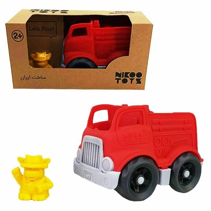 ماشین اسباب بازی آتش نشانی با بدنه نشکن