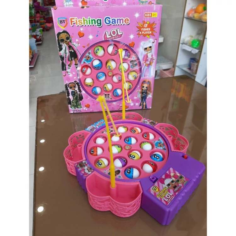 ماهیگیری موزیکال دخترانه و پسرانه