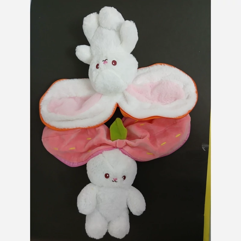 خرگوش سوپرایزی هویج و توت فرنگی 25 سانت