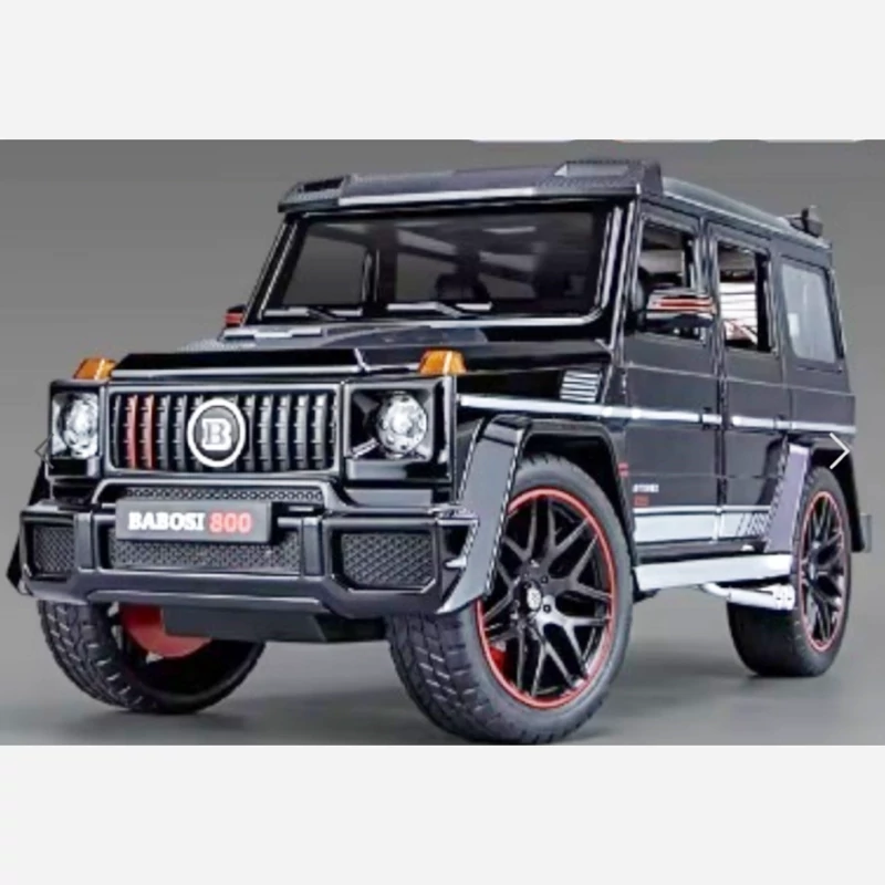 اسباب بازی ماکت فلزی بنز جی کلاس باراباس مشکی