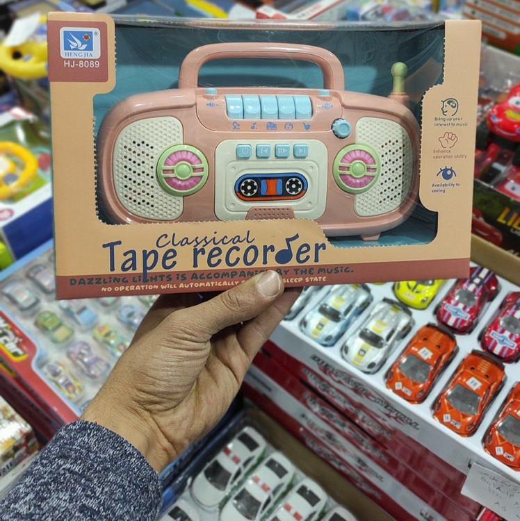 رادیو با ضبط موزیکال با 40 موزیک کودکانه