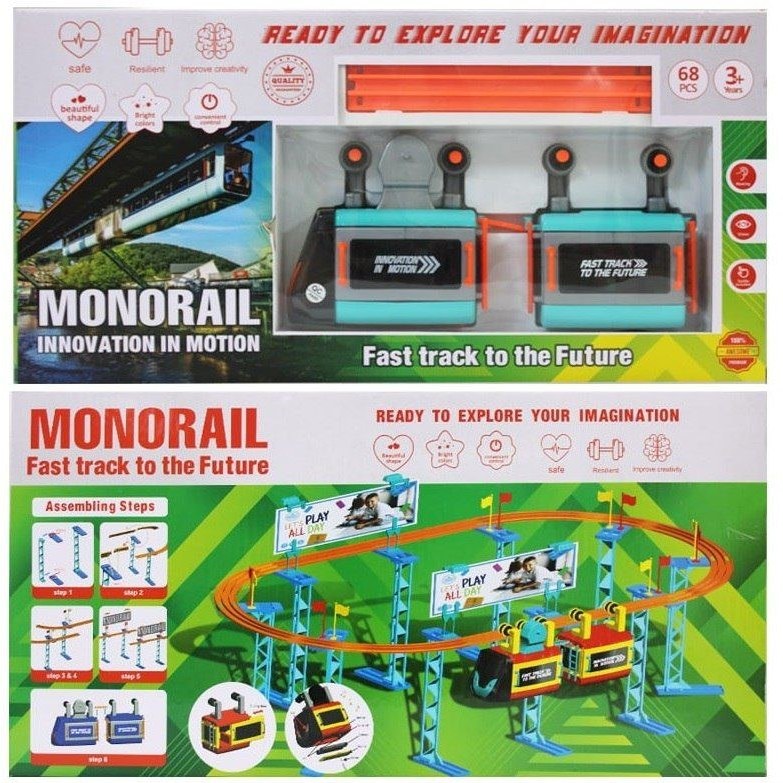 اسباب بازی مونوریل موزیکال 68 قطعه