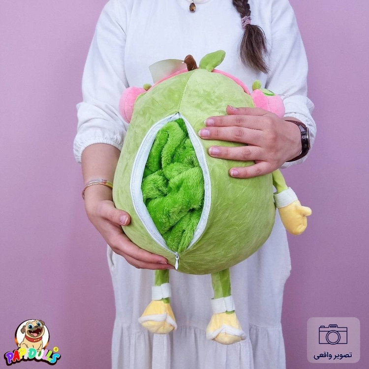 عروسک پتودار طرح آووکادو سایز ۵۰ سانت