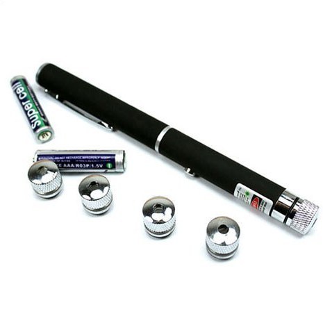 لیزر پوینتر گرین لاین مدل 5in1 به همراه 4 سری