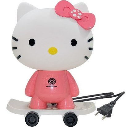 چراغ خواب کودک مدل کیتی اسکیت سوار