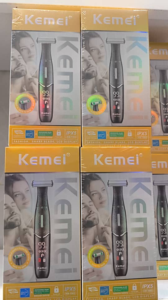 ماشین اصلاح کیمی مدل KM-1903 با تکنولوژی برش مستقیم ضد آب