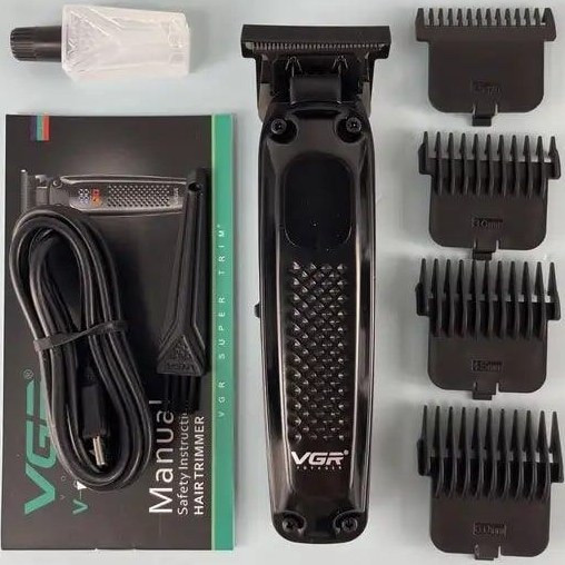 ماشین اصلاح وی جی آر مدل V-972 با تیغه استیل ضد زنگ و برش مستقیم