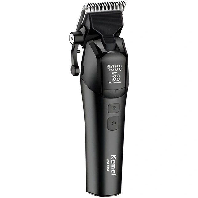 ماشین اصلاح کیمی مدل KM1858 با تیغه استیل ضد زنگ و برش مستقیم