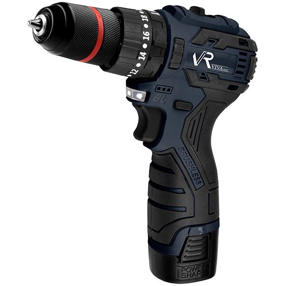 دریل شارژی ویوارکس مدل VR1682V با دو باتری اتوماتیک ۱۶ ولت