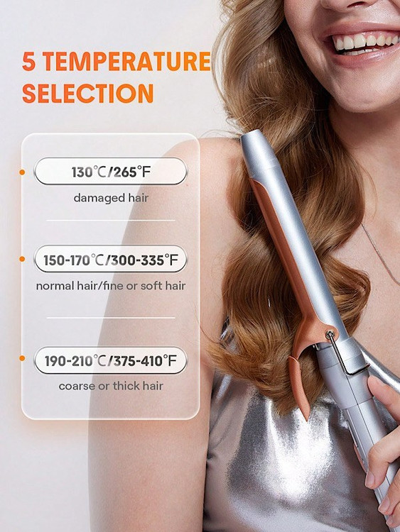 دستگاه بابلیس فر کننده مو شیگلم Sheglam سایز 9mm