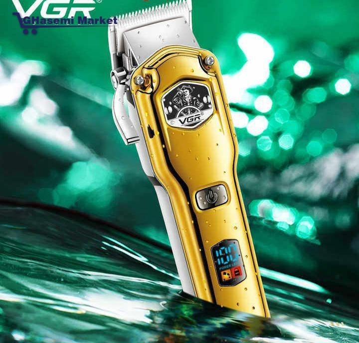 ماشین اصلاح وی جی آر مدل V-693 با تکنولوژی برش مستقیم و ضد آب