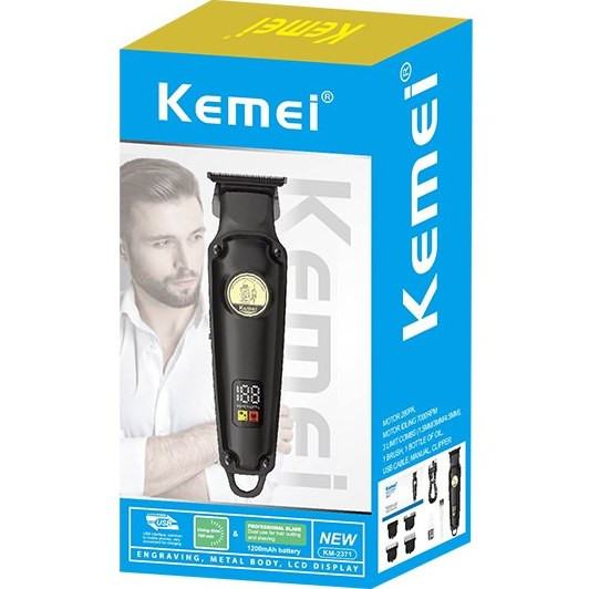 ماشین اصلاح کیمی مدل KM-2371 با تیغه سرامیک و برش مستقیم
