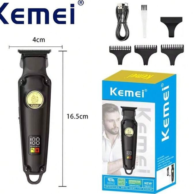 ماشین اصلاح کیمی مدل KM-2371 با تیغه سرامیک و برش مستقیم
