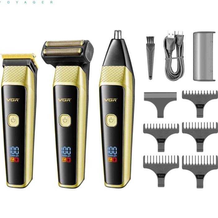 ماشین اصلاح وی جی آر مدل VGR V-366 با تکنولوژی برش مستقیم و ضد آب
