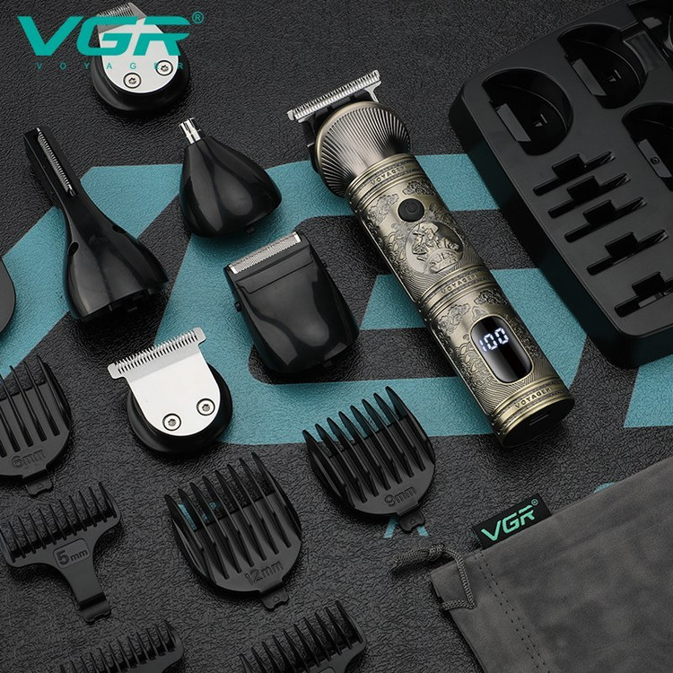 ماشین اصلاح وی جی آر مدل V-106 با تکنولوژی برش مستقیم و استیل ضد زنگ