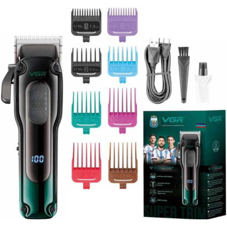 ماشین اصلاح وی جی آر مدل V-013 با برش مستقیم و استیل ضد زنگ