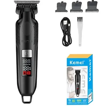 ماشین اصلاح کیمی مدل KM-2284 با تکنولوژی برش مستقیم و تیغه استیل ضد زنگ