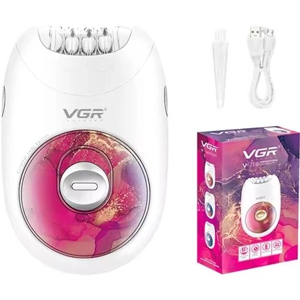 اپیلاتور وی جی آر مدل V-706 ضد حساسیت