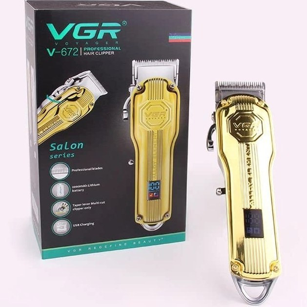 ماشین اصلاح وی جی آر مدل V-672 با تکنولوژی برش مستقیم