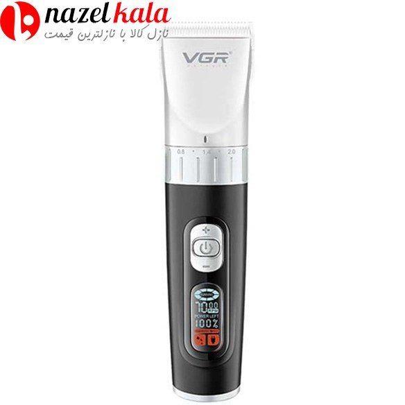ماشین اصلاح وی جی آر مدل V-069 با تیغه تیتانیوم و برش مستقیم